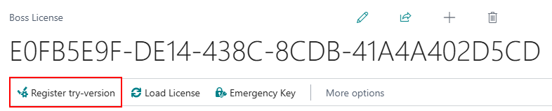 Register Try Version