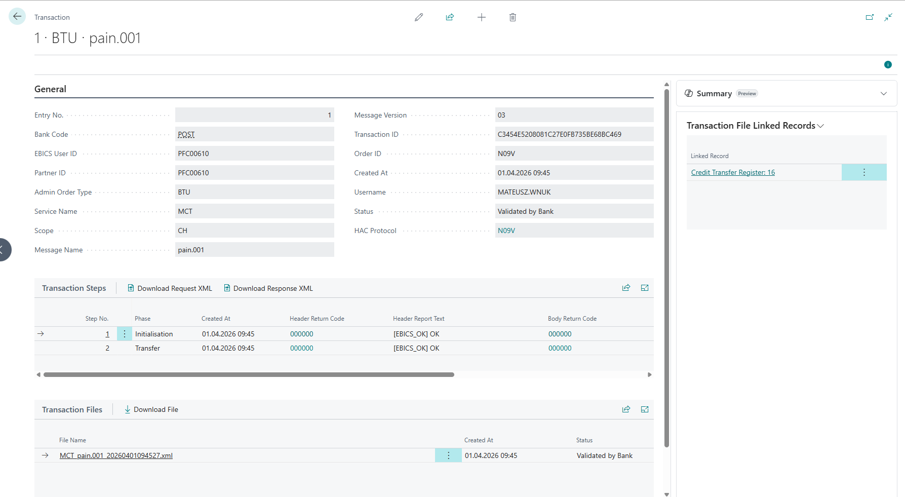 TransactionDetails